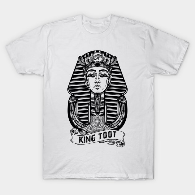 King Toot Black T-Shirt by King_Toot